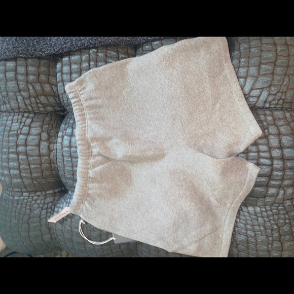 essentials grey shorts men
